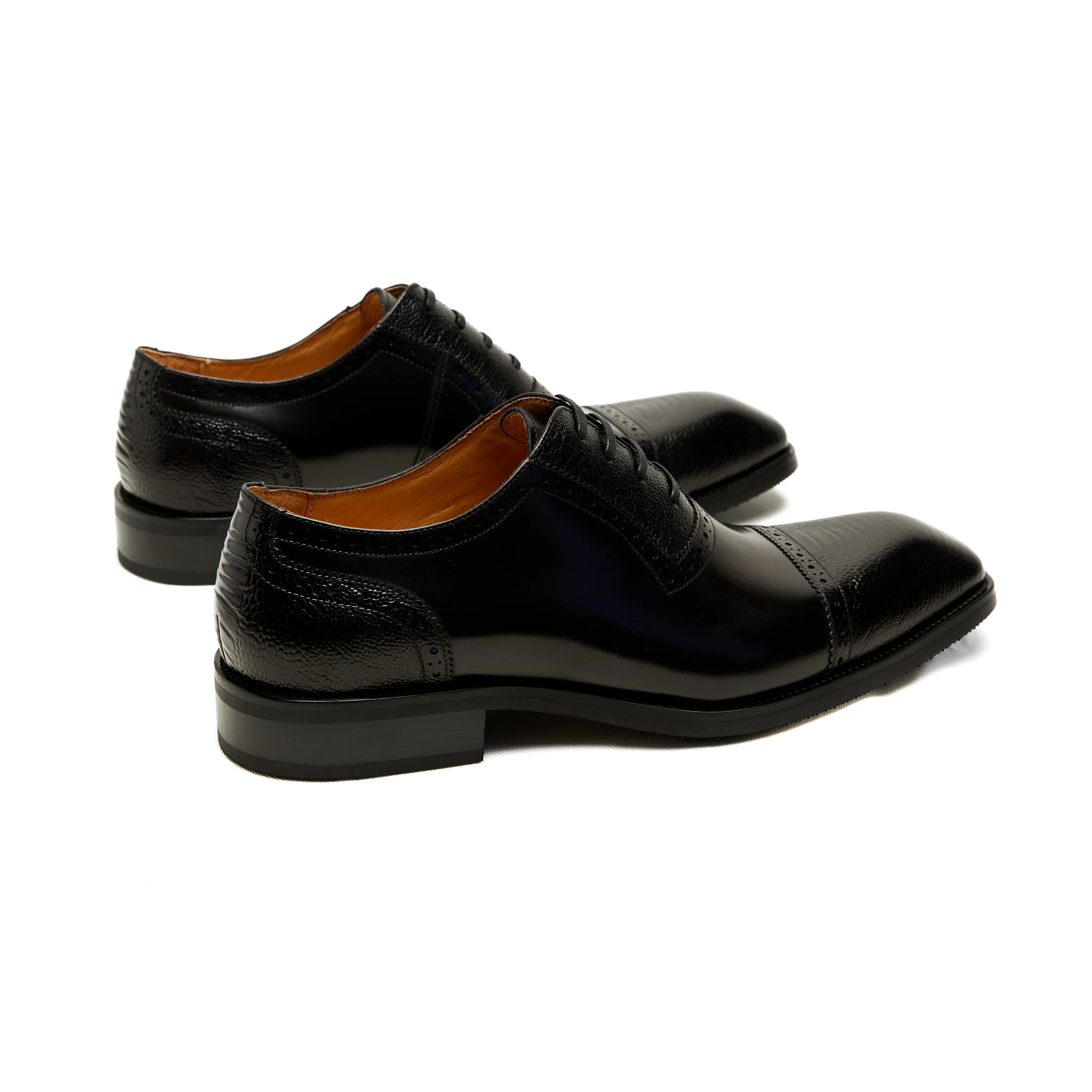 Lupo Bianco Torino Oxford Brogues – Classic Cap Toe Elegance - Image 3
